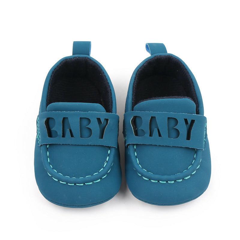 Original China Baby Boys Light Navy Blue Shoes