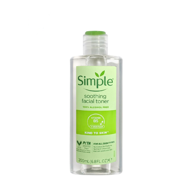 Simple Kind to Skin Soothing Facial Toner - 200ml