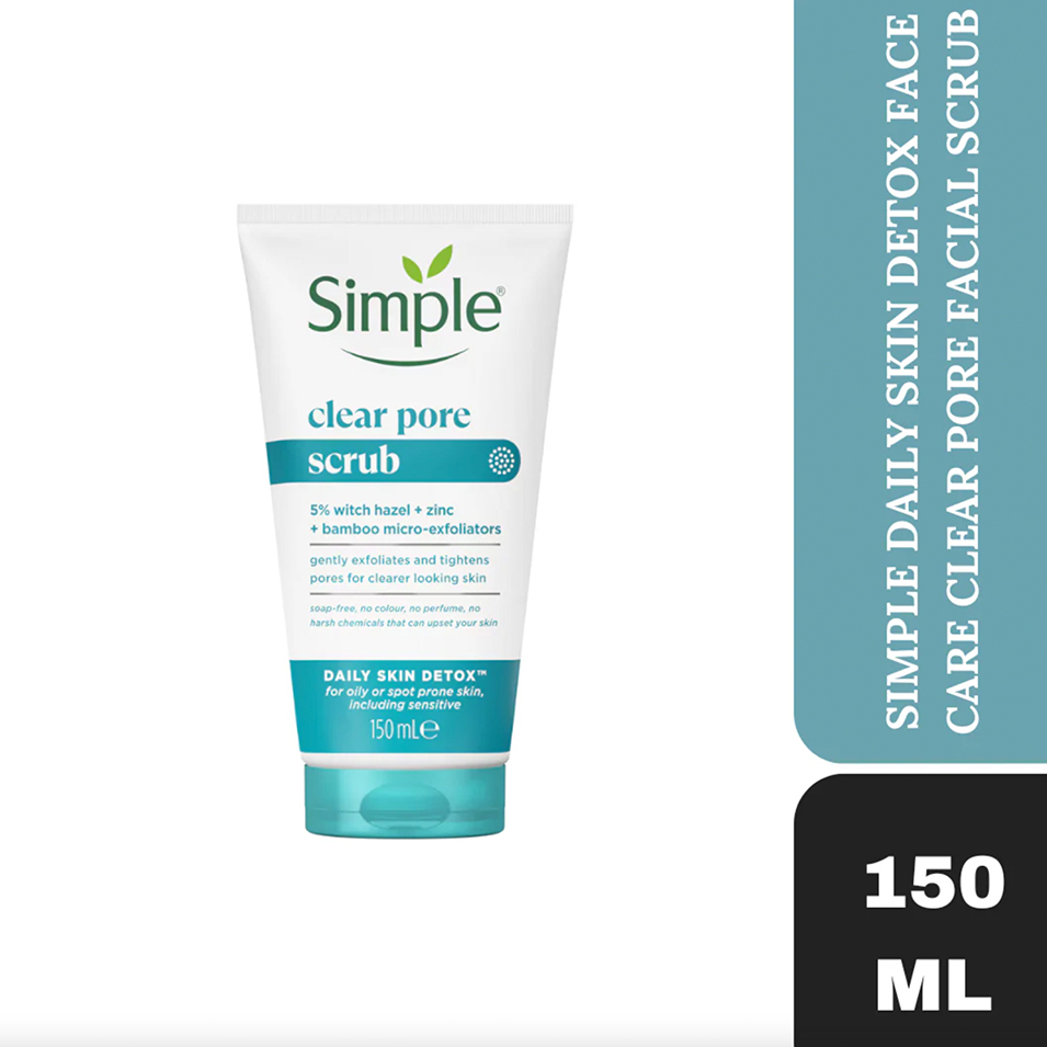 Simple Clear Pore Facial Scrub 150ml