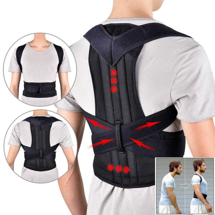 Back Posture Corrector Belt – Spine Support & Pain Relief for Men & Women
