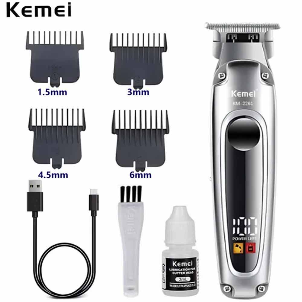 KEMEI KM-2261 Hair Beard Shaver High Quality Professional Men’s Trimmer